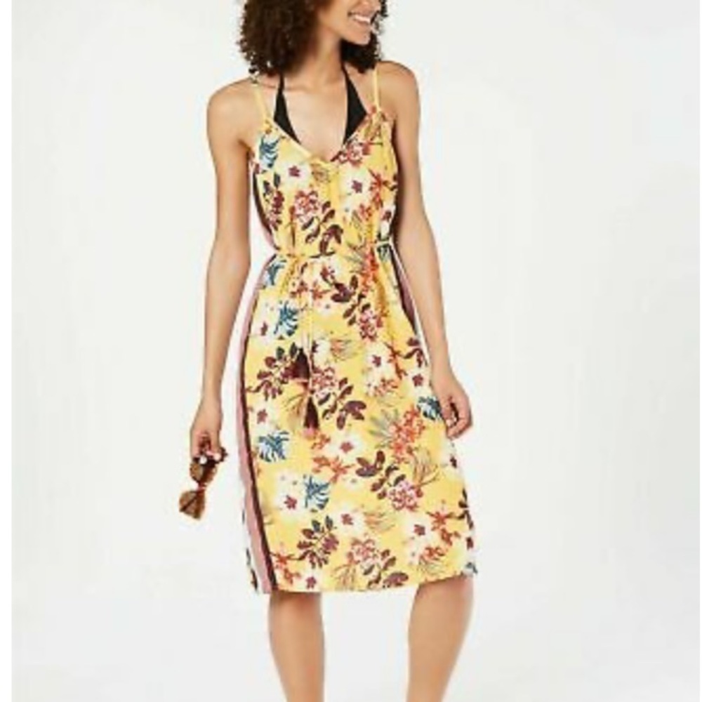 Nwt Miken Floral Desert Swim Cover-Up Dress